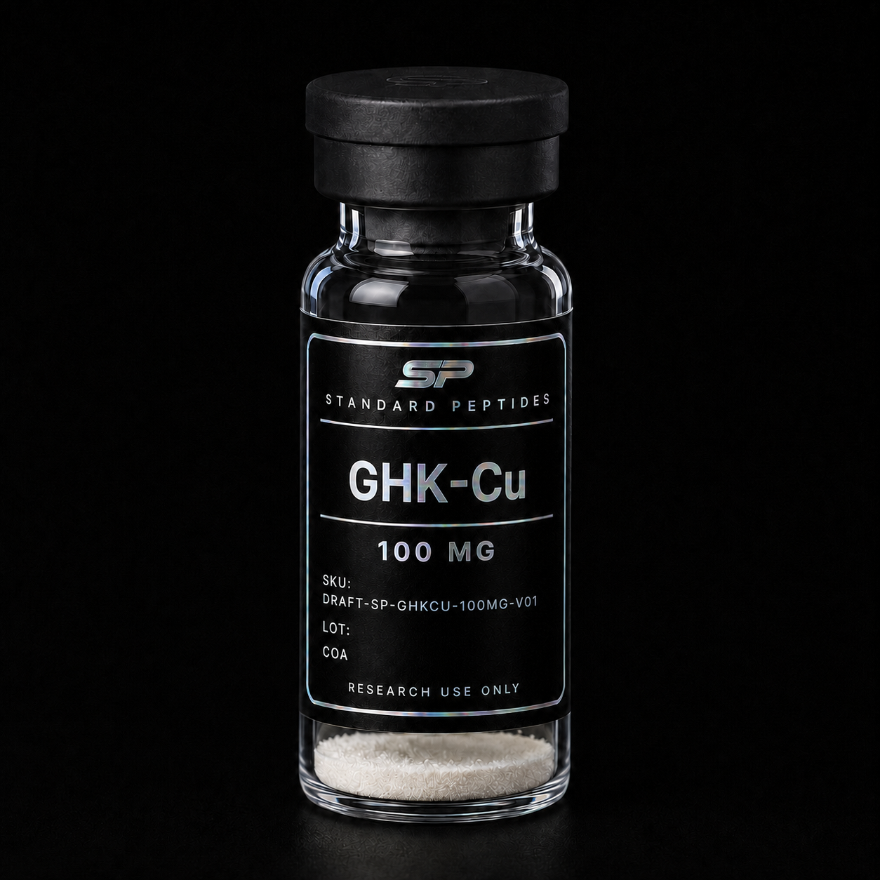 GHK-Cu research vial