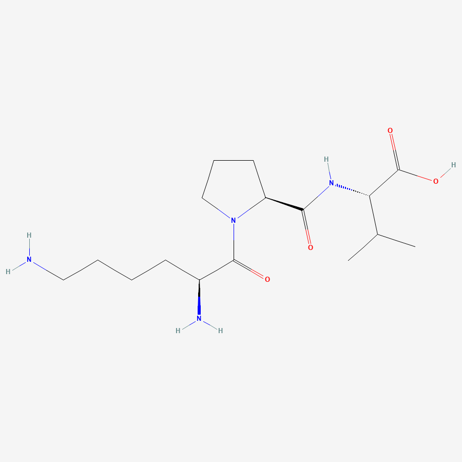2D molecular structure of KPV